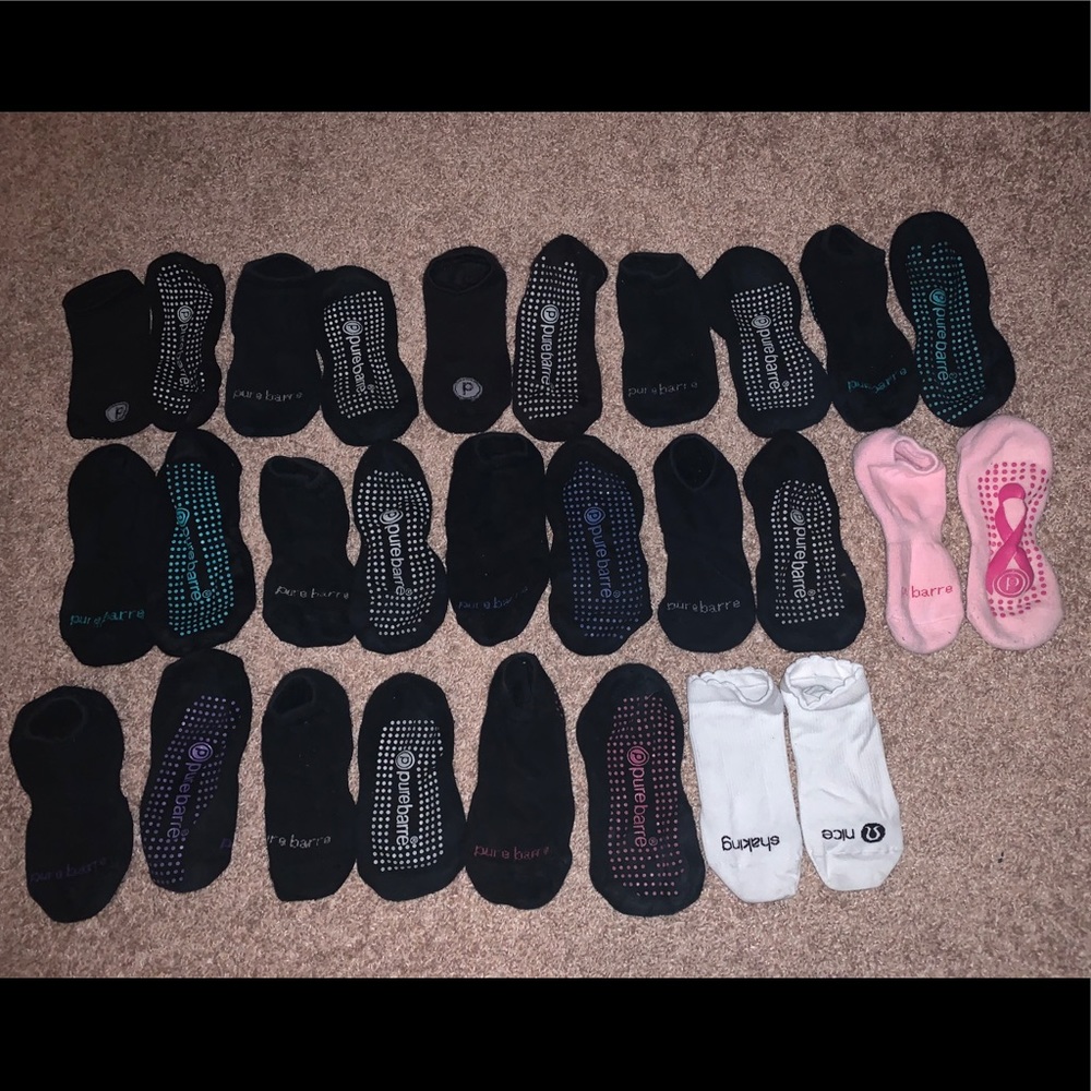 Lot of Barre Socks